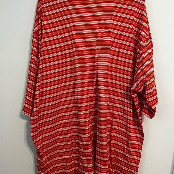 Fairway & Greene Performance Polo Red Striped XXL - Picture 2 of 3